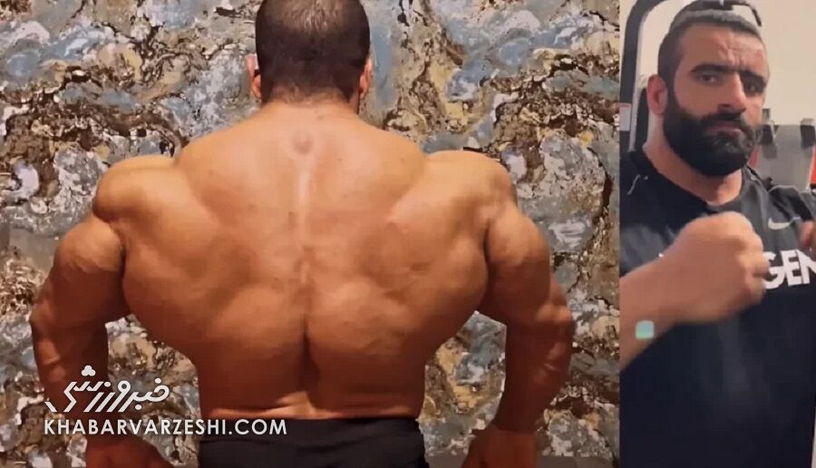خطونشان گرگ ایرانی برای رقبا/ هادی چوپان از بدن جدید خود رونمایی کرد خطونشان گرگ ایرانی برای رقبا/ هادی چوپان از بدن جدید خود رونمایی کرد
