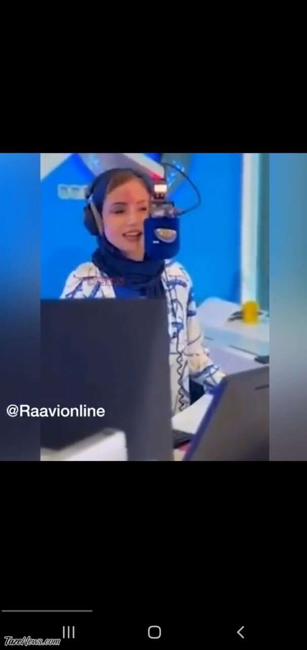 بازیگر مشهور زن مجری شبکه خارجی شد! +عکس