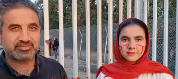 کولاک پدر و دختر هوادار سرخ‌ها در ورزشگاه آزادی؛ زنان حق دارند بازی‌ها را تماشا کنند +ویدئو