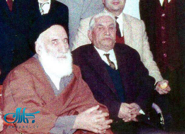 عکس| این مرد کت و شلواری برادر امام خمینی است