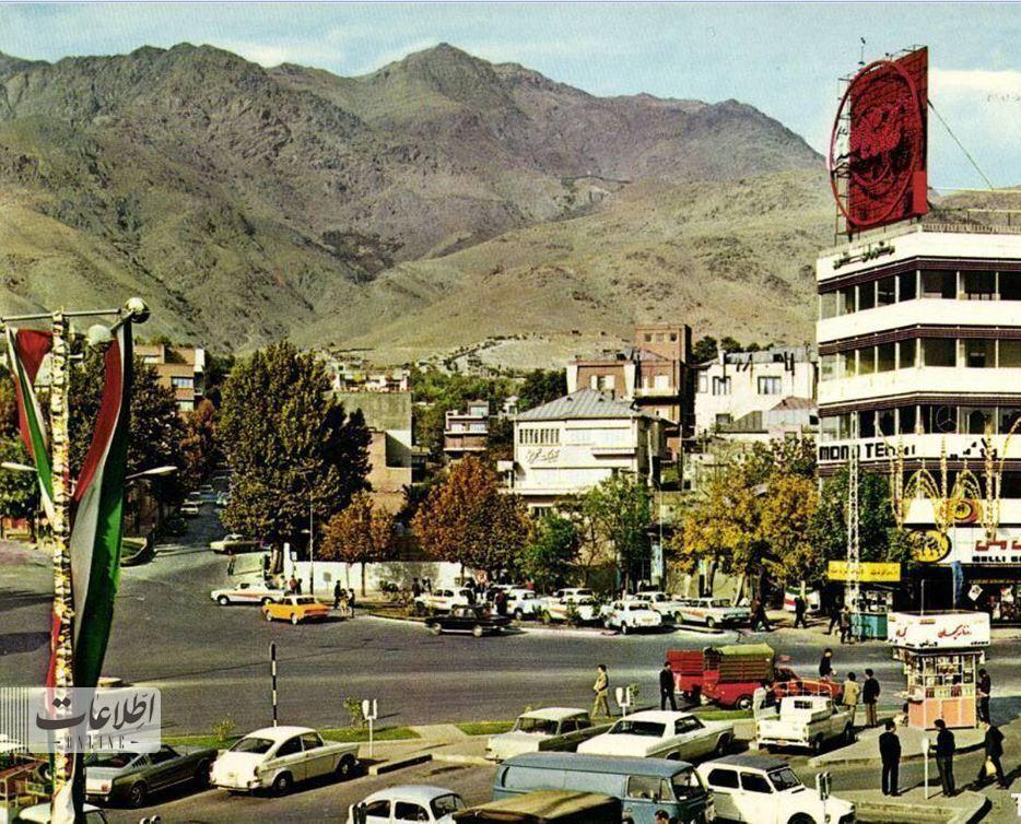تصویری دیدنی از میدان شمیران، ۵۰ سال قبل را ببینید