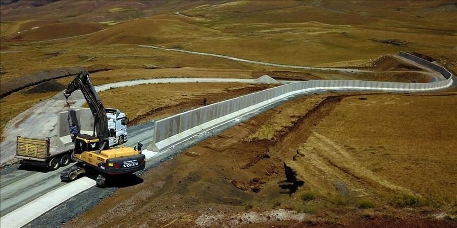 دیوارکشی ترکیه در مرز ایران به پایان رسید