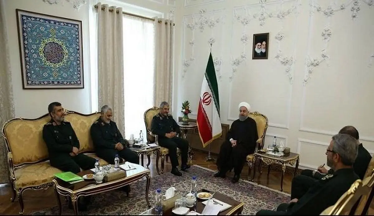 ماجرای جلسه حسن روحانی با فرماندهان سپاه بعد از انتخابات ۹۶ ماجرای جلسه حسن روحانی با فرماندهان سپاه بعد از انتخابات ۹۶