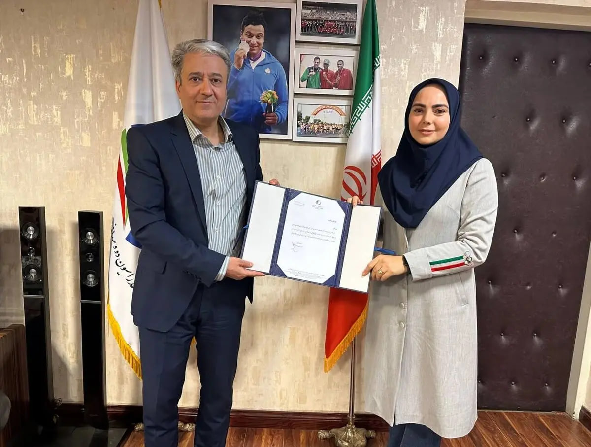 مجری زن تلویزیون نایبرئیس فدارسیون دوومیدانی شد! مجری زن تلویزیون نایبرئیس فدارسیون دوومیدانی شد!