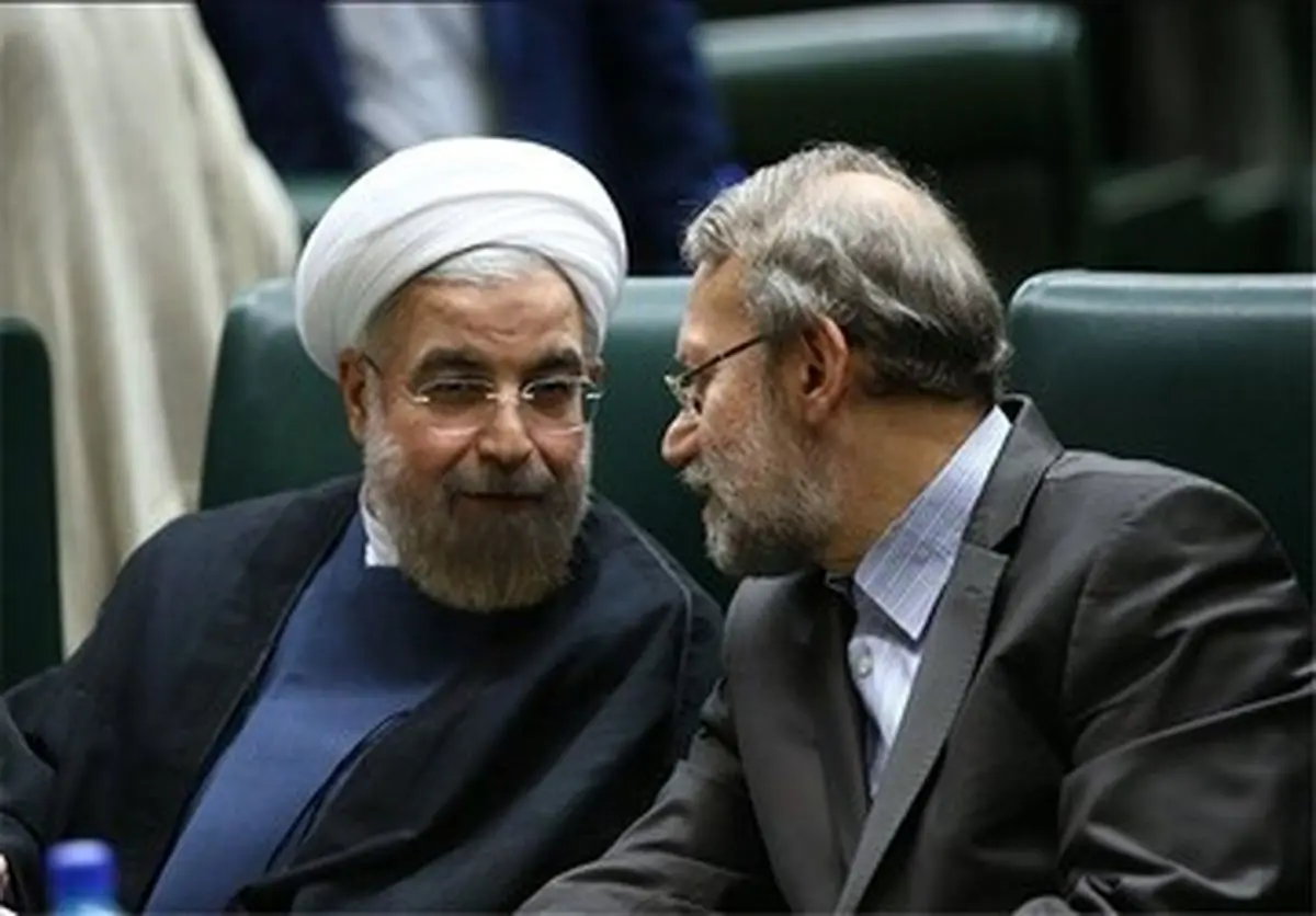 ادعای رسانه دولت درباره ائتلاف لاریجانی و روحانی دروغ از آب درآمد! ادعای رسانه دولت درباره ائتلاف لاریجانی و روحانی دروغ از آب درآمد!
