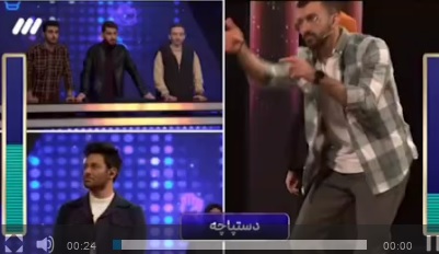 رقص یک شرکت‌کننده در مسابقه رضا گلزار خبرساز شد +ویدئو
