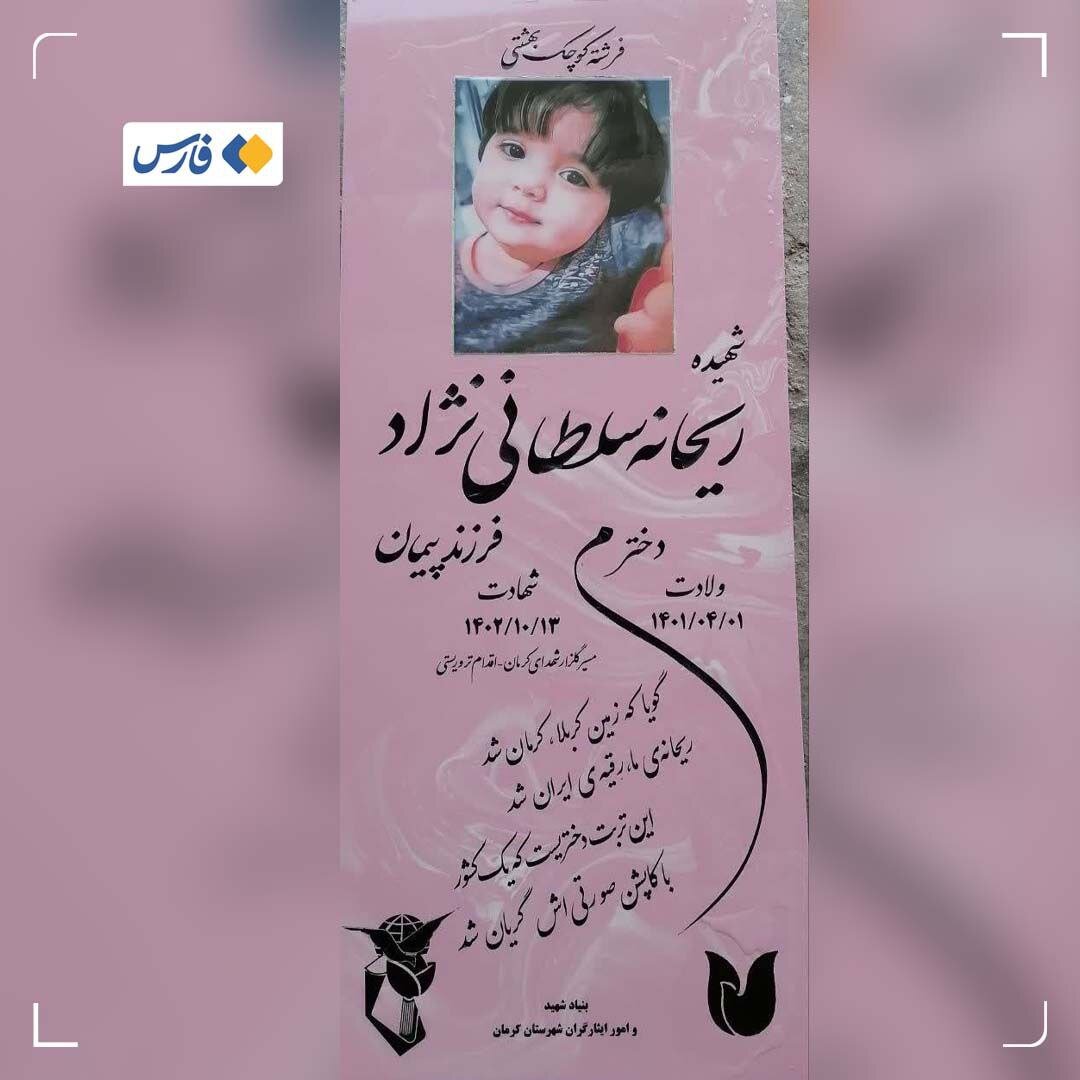 تغییر رنگ سنگ قبر دختر کاپشن صورتی خبرساز شد +عکس