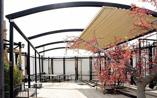 اولین کارخانه تولید کننده سایبان برقی در کشور