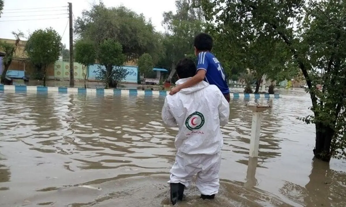 سیل سیستم چند شعبه رای‌گیری در سیستان و بلوچستان را قطع کرد