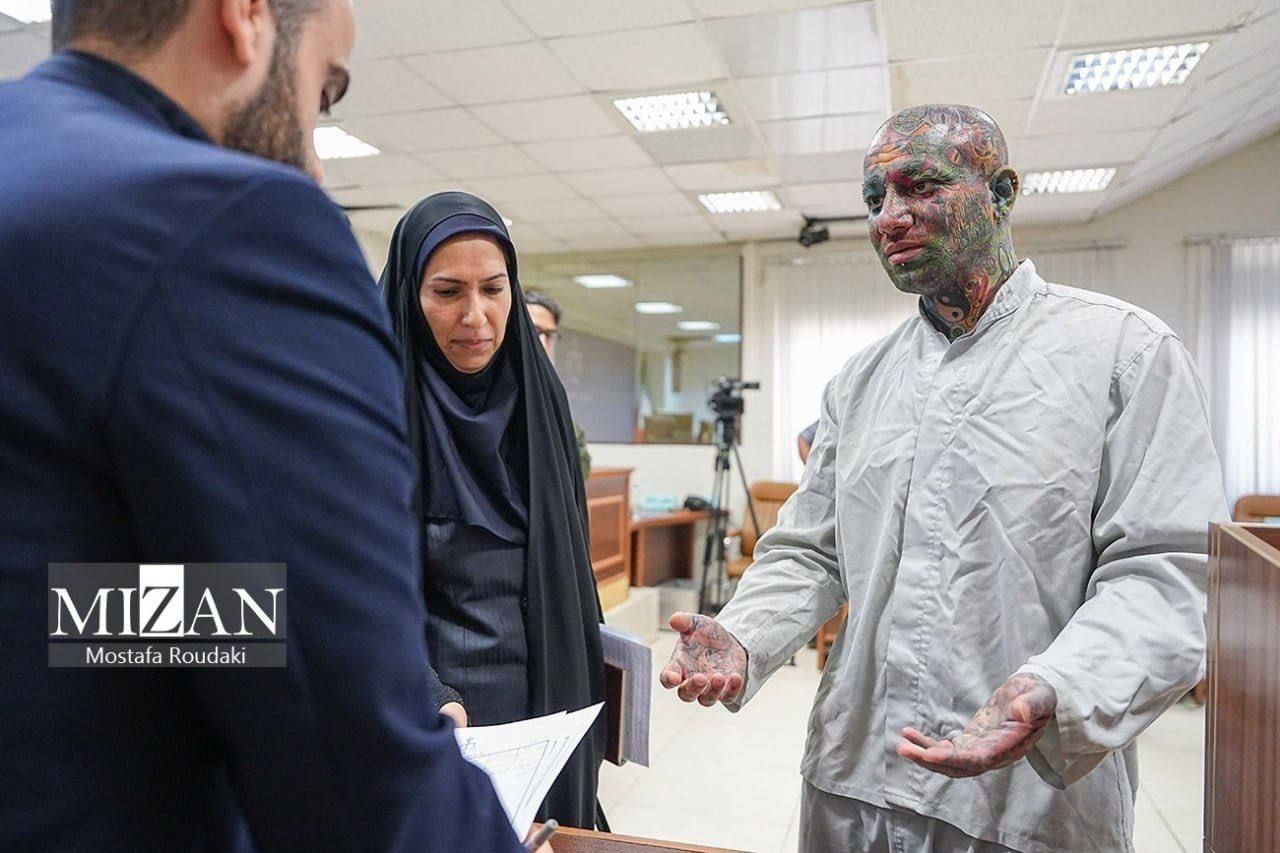 تصاویر جدید از دومین دادگاه خواننده مشهور