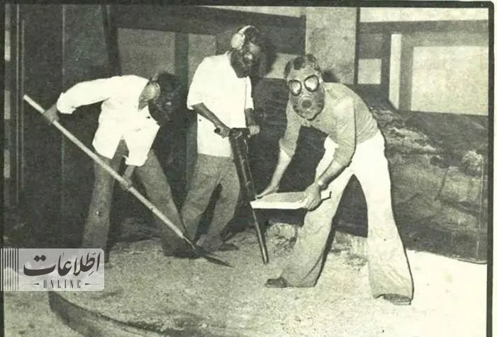 تصویری کمتر دیده شده از تخریب قبر رضا شاه