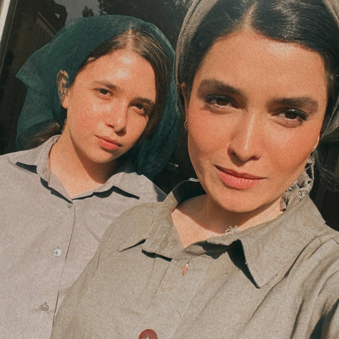 عکس‌های نفس بازغی در پشت صحنه «گناه فرشته»