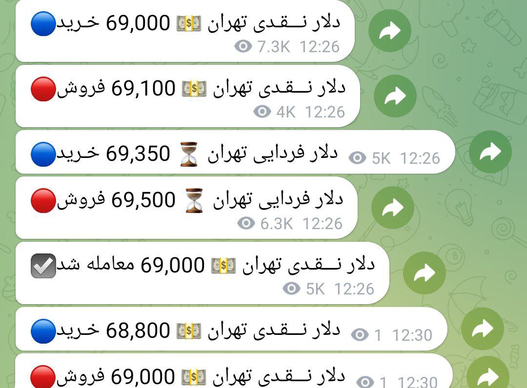 ترکش حمله موشکی دامن دلار را گرفت! +نرخ جدید
