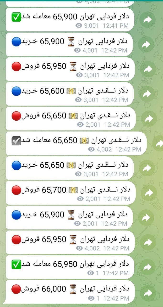 فوری| دلار وارد کانال ۶۶هزار تومان شد