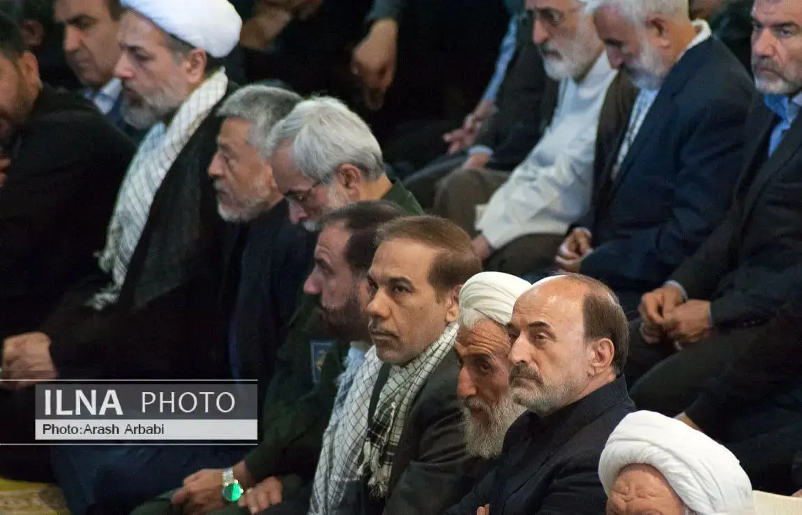 تصویری از کاظم صدیقی در نماز جمعه +عکس