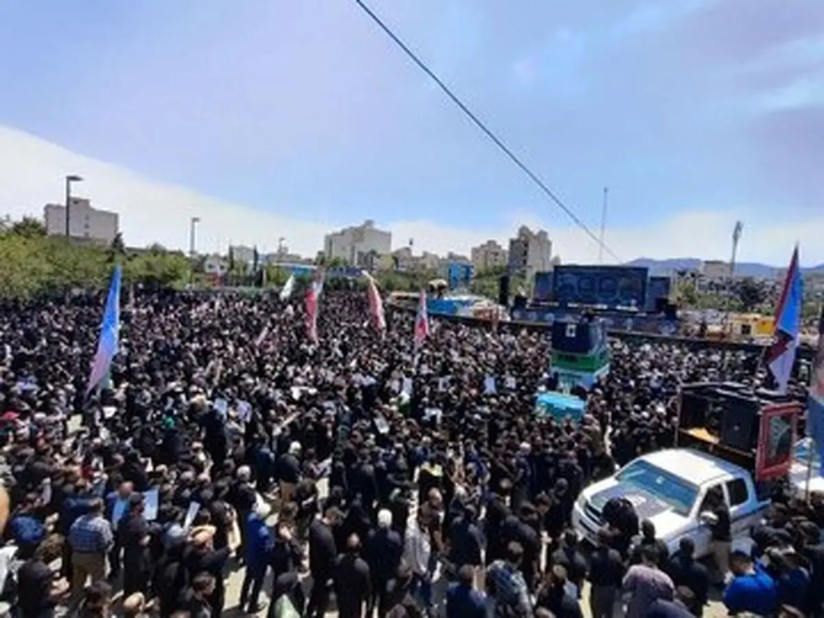 جمعیت میلیونی در مشهد؛ چند نفر در مراسم تشییع شهید رئیسی حضور دارند؟