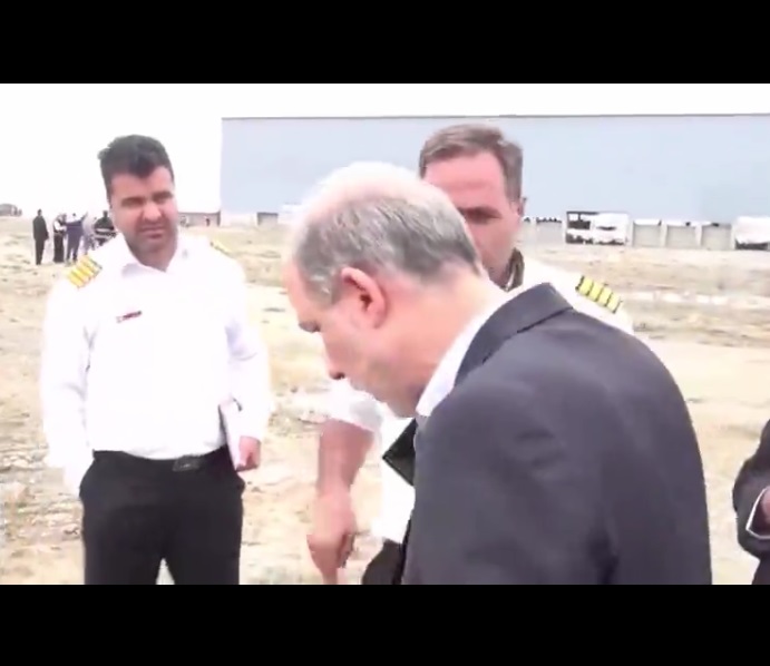 فیلم برقراری تماس آیت‌الله آل‌هاشم پخش شد