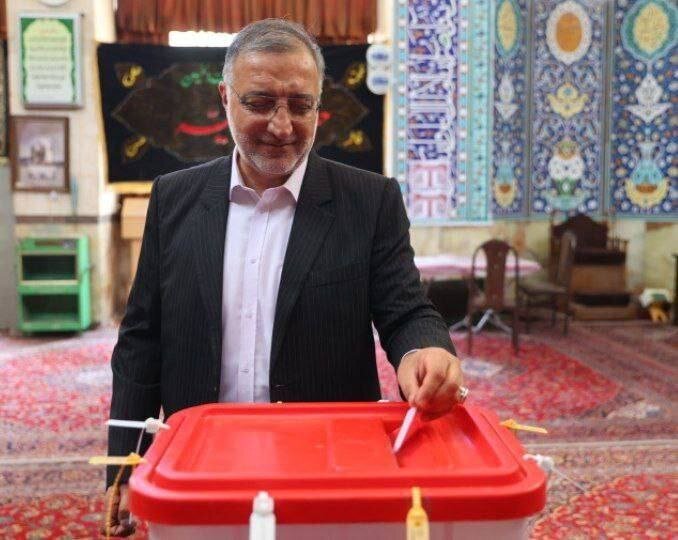 کاندیدای پوششی رای داد؛ کسی که گفته بود نمی‌گذارم پزشکیان رئیس جمهور شود