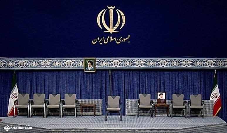 عکسی تلخ از جای خالی رئیسی در مراسم تنفیذ
