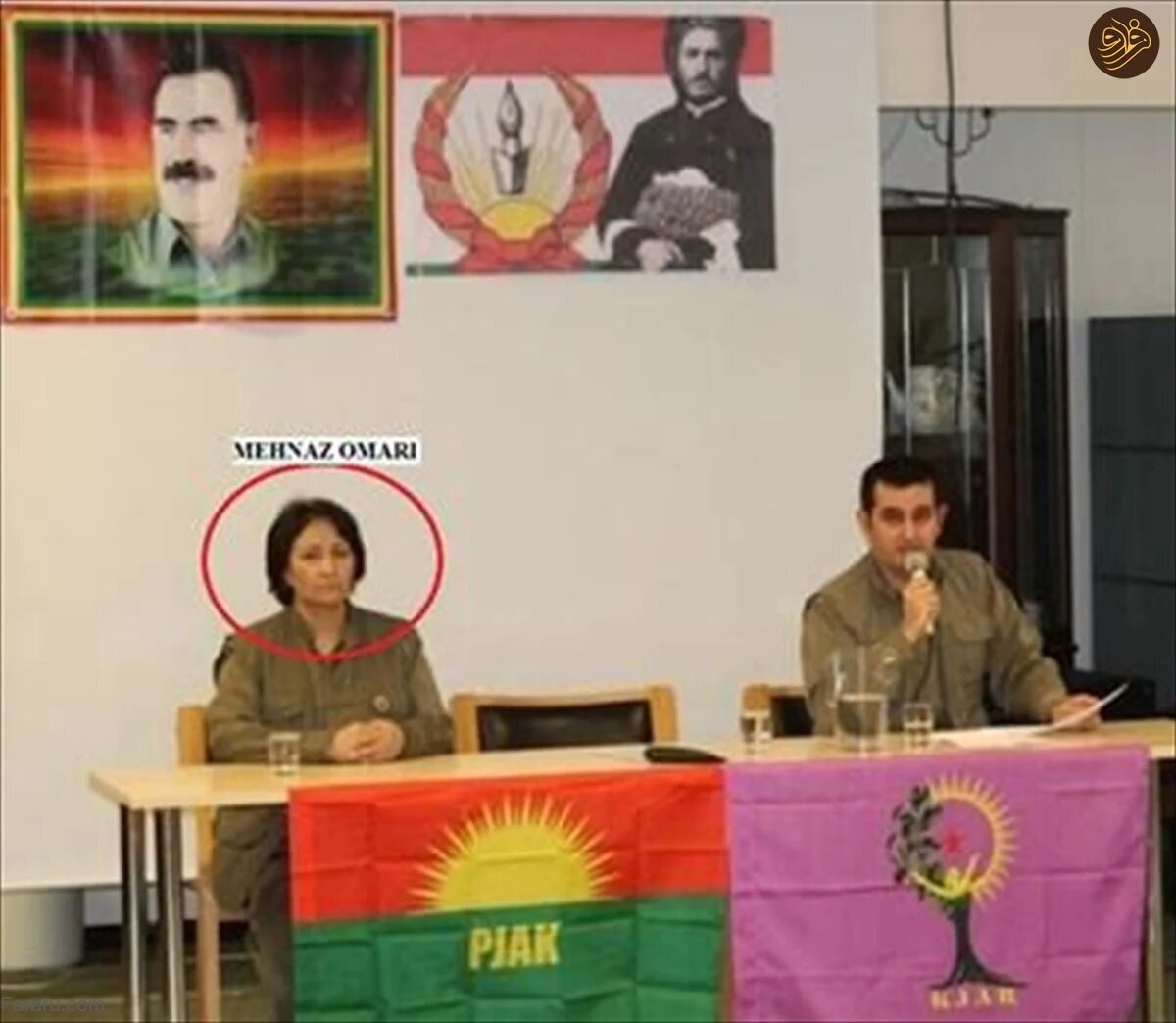 تروریست خطرناک زن ضد ایران در ترکیه به دام پلیس افتاد +عکس