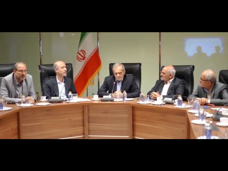 ویدئو| ماجرای صرفه‌‎جویی برق پزشکیان در دفترش وایرال شد