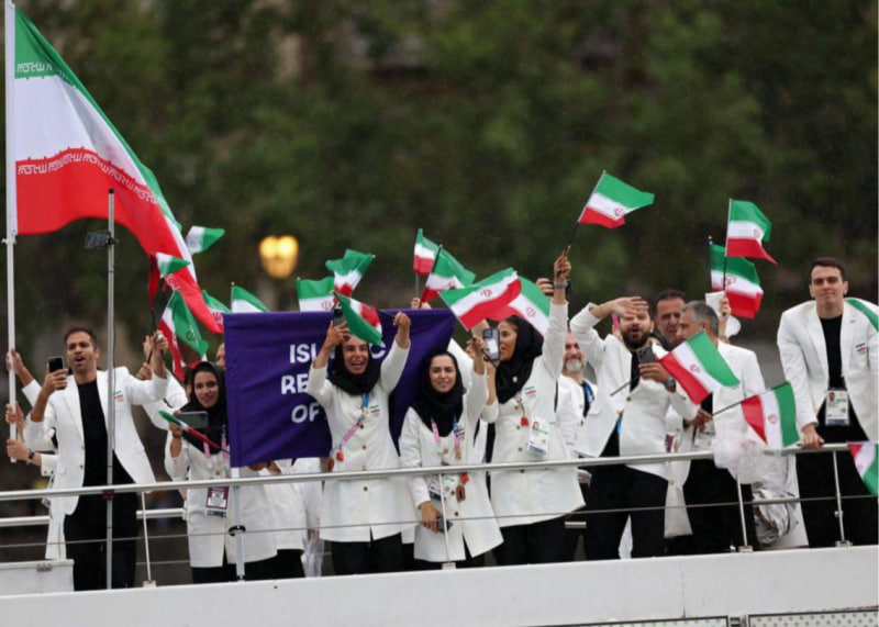 پدیده کاروان ایران پرچمدار اختتامیه المپیک شد پدیده کاروان ایران پرچمدار اختتامیه المپیک شد