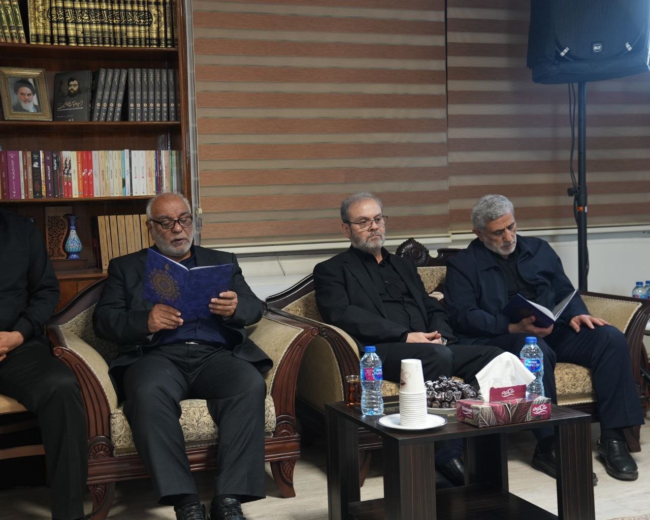 حضور معنادار فرمانده نیروی قدس سپاه در دفتر حزب‌الله +عکس