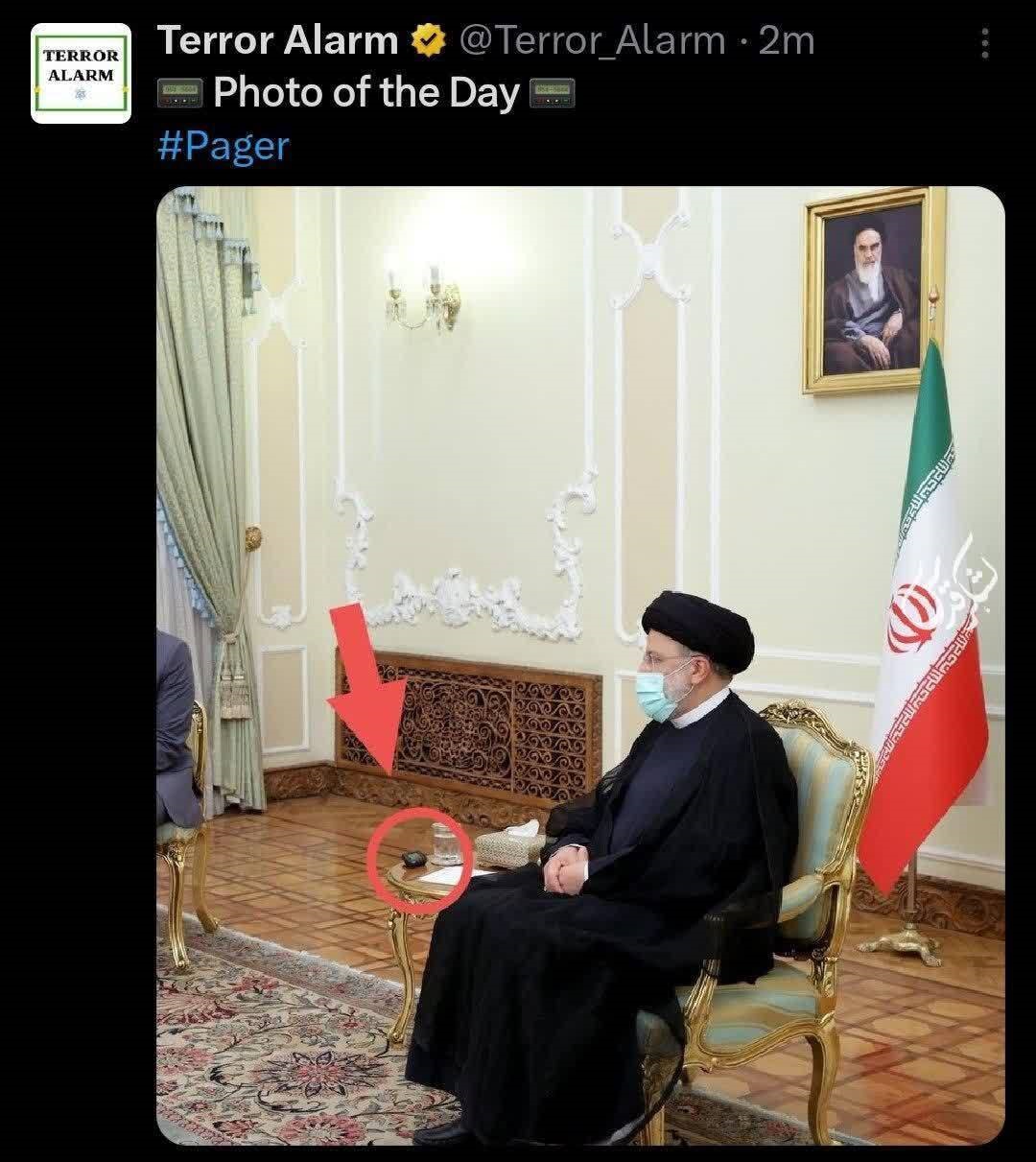 ادعای فوق جنجالی: در سقوط هلی‌کوپتر شهید رئیسی «پیجر» نقش داشت! +تصاویر