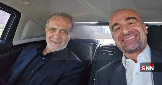 سلفی مقام ارشد کردستان عراق با مسعود پزشکیان +عکس