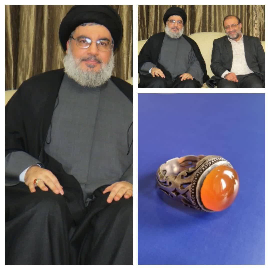 صداوسیما انگشتر سیدحسن نصرالله را به فروش گذاشت +عکس