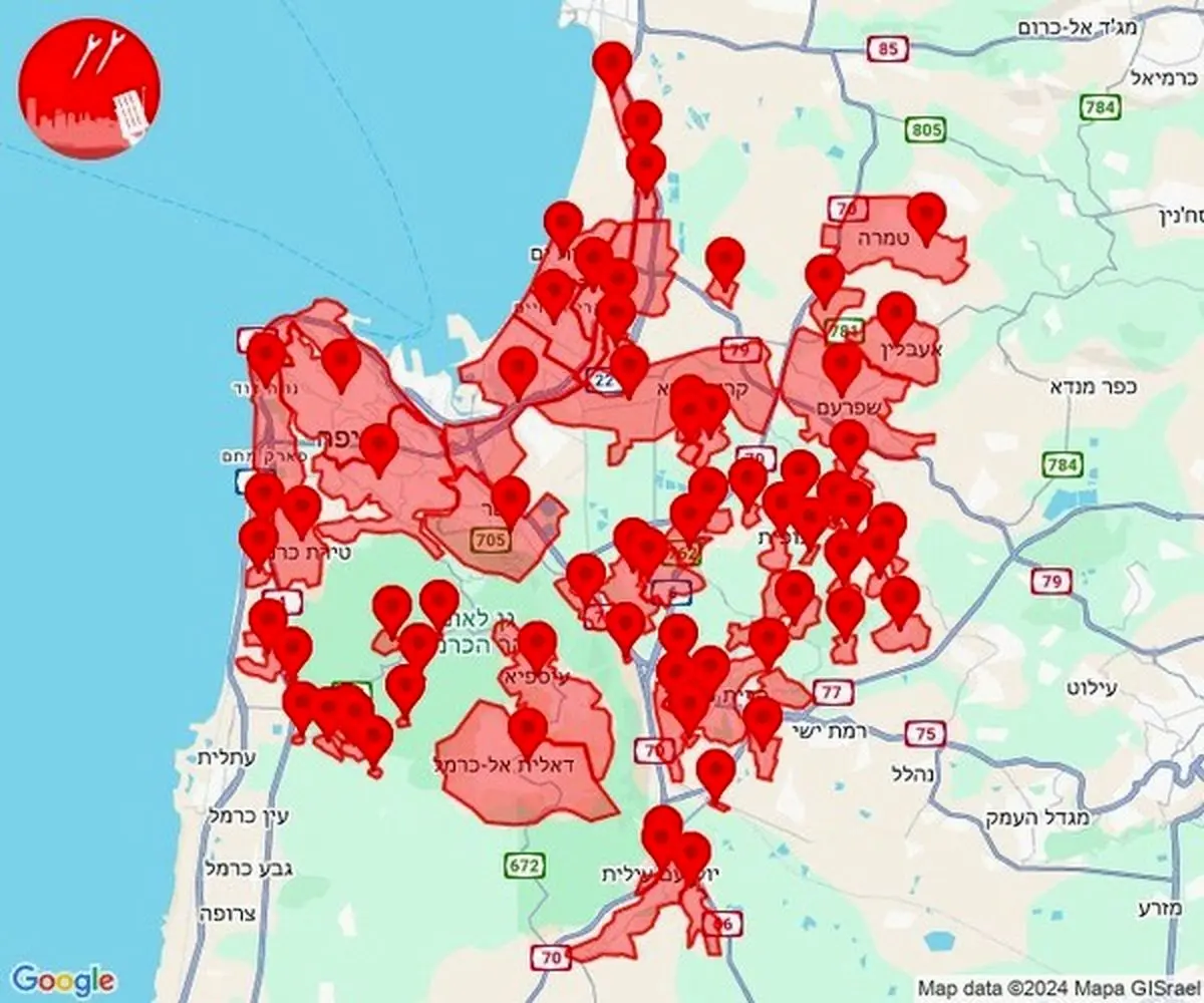 حیفا و عکا هدف موشکباران حزبالله قرار گرفت حیفا و عکا هدف موشکباران حزبالله قرار گرفت