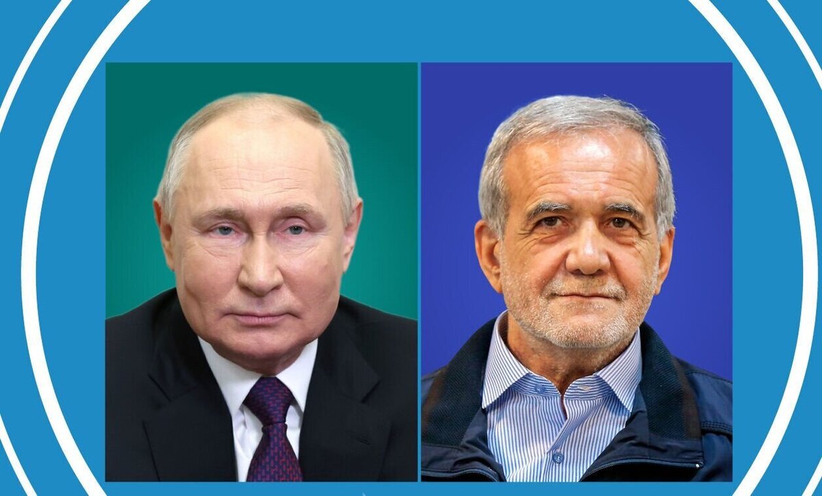 ویدیو| اولین دیدار پوتین و پزشکیان در عشق‌آباد