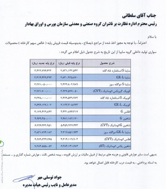 افزایش شدید قیمت محصولات ایران خودرو و سایپا؛ خودروسازان دوباره پیروز شدند! +قیمت جدید