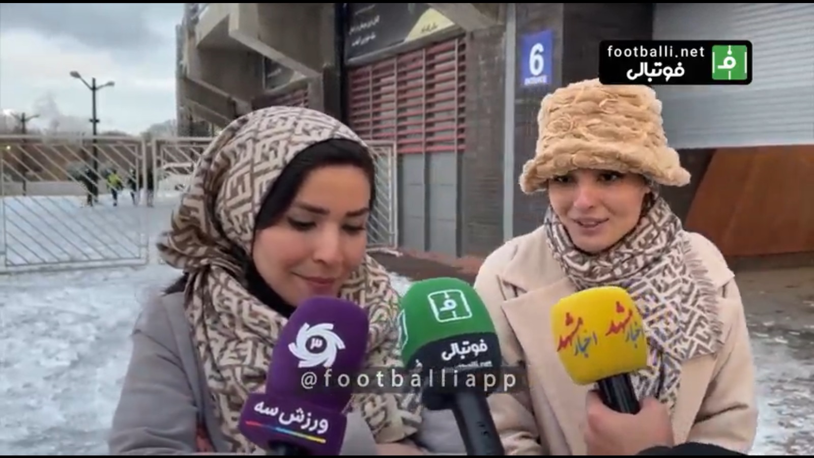 ویدیو| بانوان مشهدی بالاخره برای تماشای یک بازی فوتبال به ورزشگاه رفتند