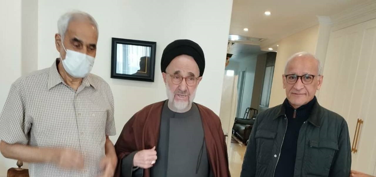 خاتمی به دیدار رقیب ابراهیم رئیسی رفت! +تصاویر