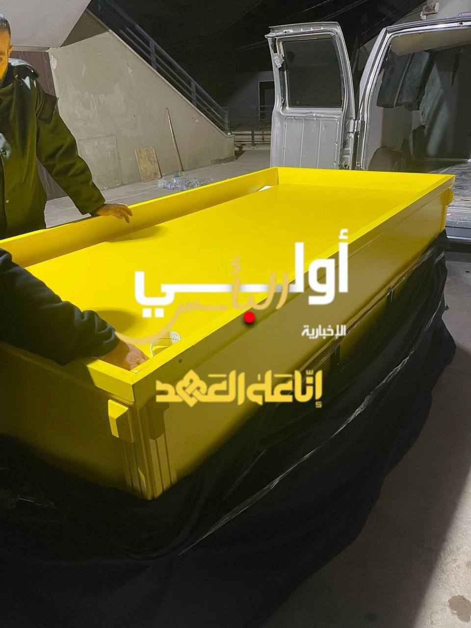 اولین تصویر از تابوت سیدحسن نصرالله منتشر شد