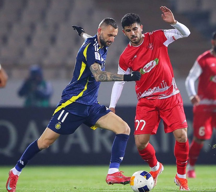 تقسیم امتیاز در نیمه نخست؛ پرسپولیس ۰-۰ النصر