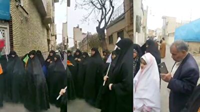 تجمع زنان چادری برای اتمام حجت با مراجع؟ تجمع زنان چادری برای اتمام حجت با مراجع؟