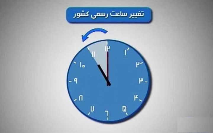تغییر ساعت رسمی کشور از سر گرفته می‌شود؟