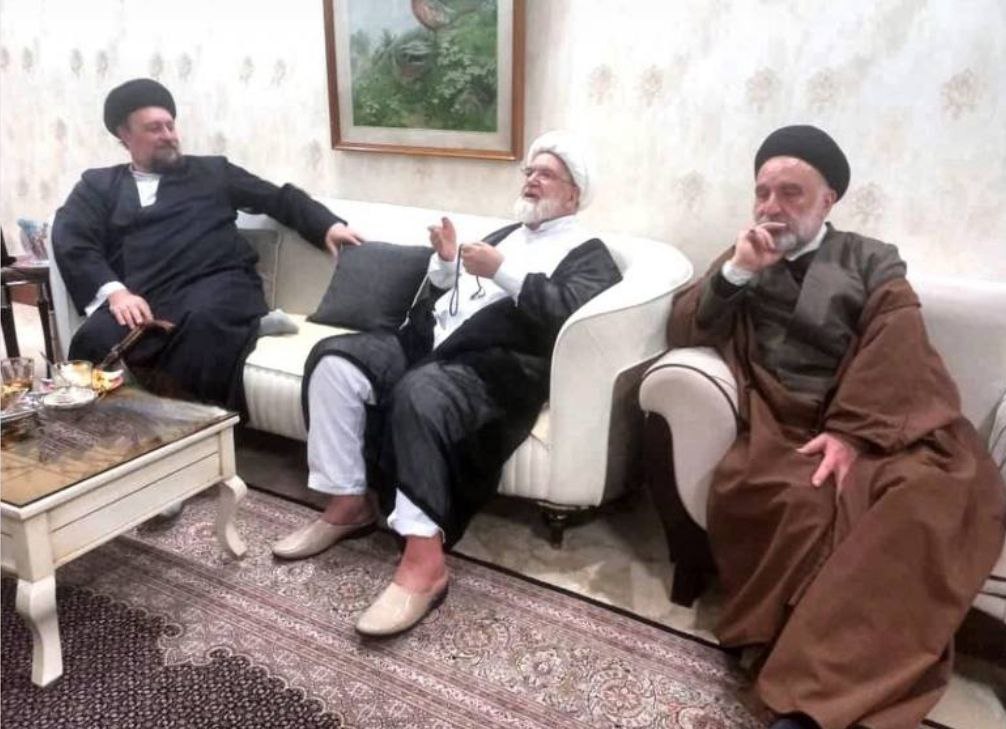 مهدی کروبی و سیدحسن خمینی دیدار کردند