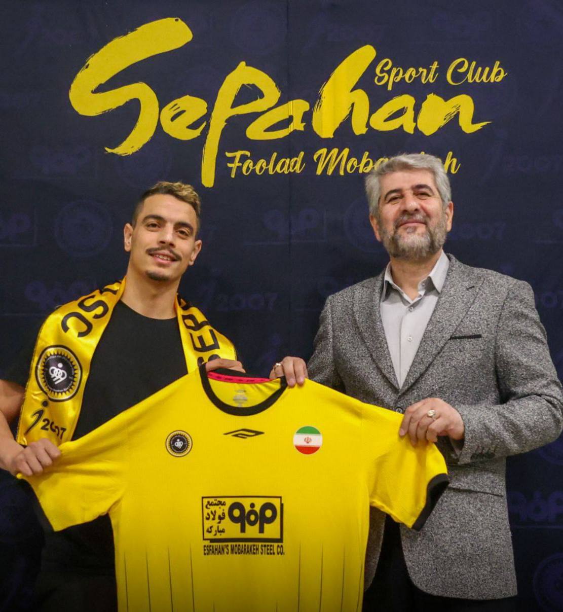 ستاره فرانسوی به سپاهان پیوست +عکس