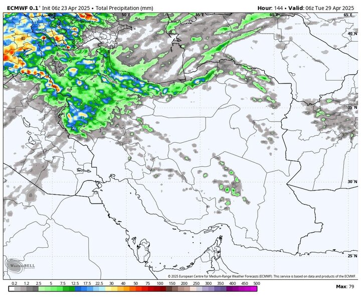 هواشناسی خبر داد: بارش باران برای ۷  استان کشور/ تگرگ، طوفان موقتی و گرما در راه است